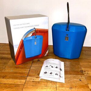 NEW ON-THE-GO TECH SAFE TRAVEL LOCK BOX FOR SECURED VALUABLES